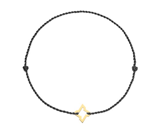 Bratara snur "4fort" din aur de 14k