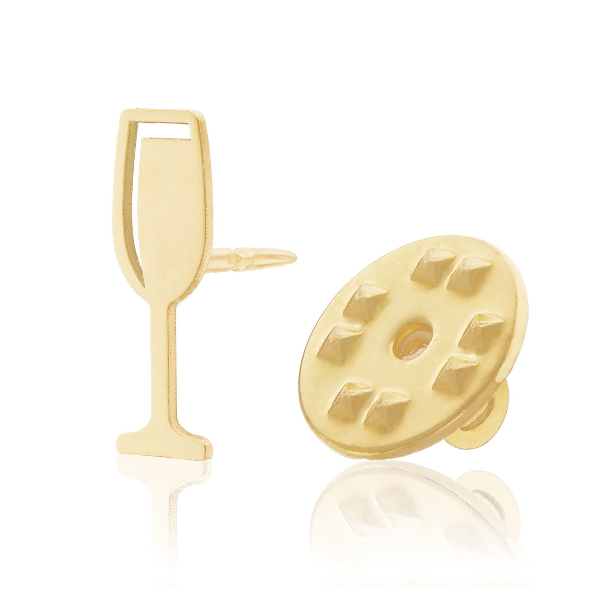 Insigna pahar din aur de 14k